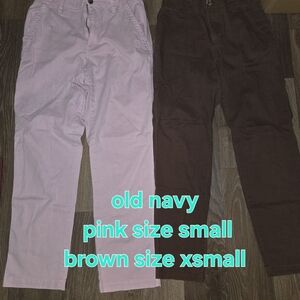 Old Navy Kids Pink and Brown Casual Bottoms